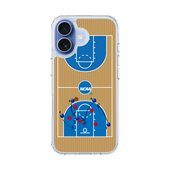 スリムプロテクションケース［ NCAA - バスケットボールコート - brown ］
