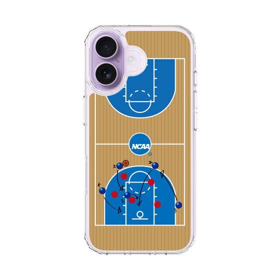 スリムプロテクションケース［ NCAA - バスケットボールコート - brown ］
