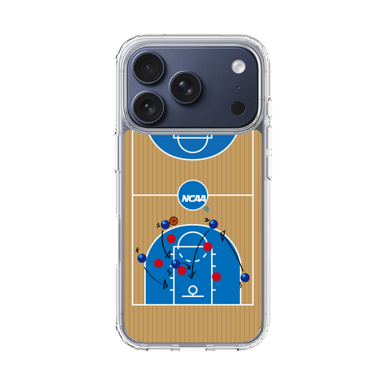 スリムプロテクションケース［ NCAA - バスケットボールコート - brown ］