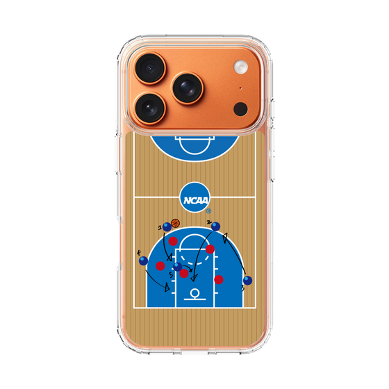 スリムプロテクションケース［ NCAA - バスケットボールコート - brown ］