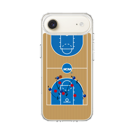 スリムプロテクションケース［ NCAA - バスケットボールコート - brown ］