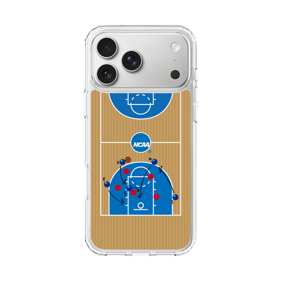 スリムプロテクションケース［ NCAA - バスケットボールコート - brown ］