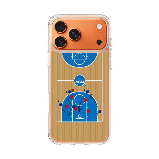 スリムプロテクションケース［ NCAA - バスケットボールコート - brown ］