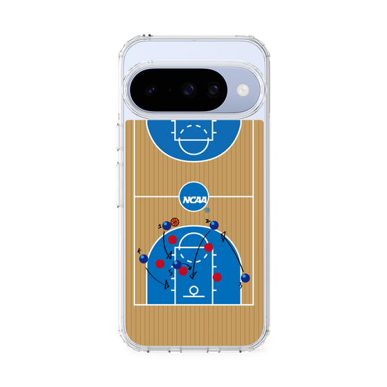 スリムプロテクションケース［ NCAA - バスケットボールコート - brown ］