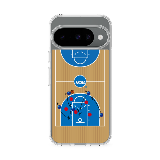 スリムプロテクションケース［ NCAA - バスケットボールコート - brown ］