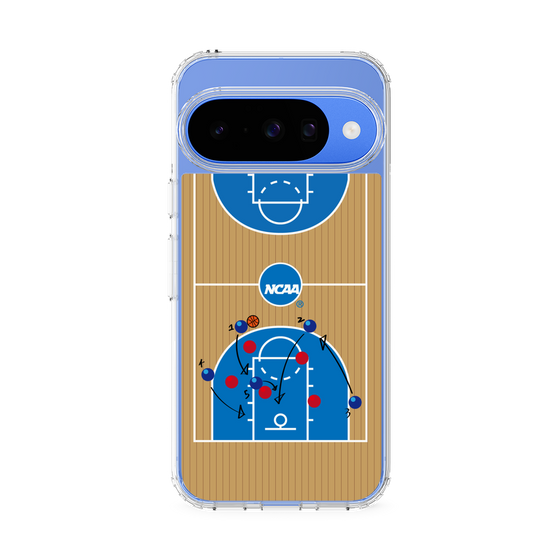 スリムプロテクションケース［ NCAA - バスケットボールコート - brown ］
