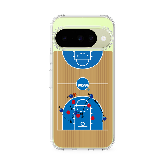 スリムプロテクションケース［ NCAA - バスケットボールコート - brown ］
