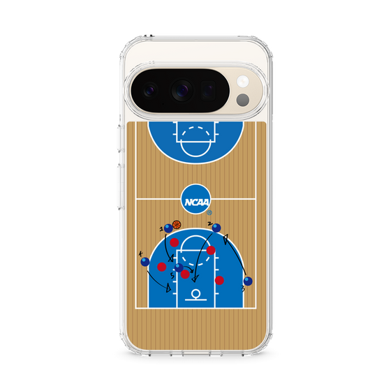 スリムプロテクションケース［ NCAA - バスケットボールコート - brown ］