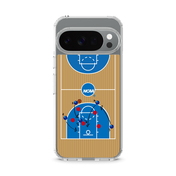 スリムプロテクションケース［ NCAA - バスケットボールコート - brown ］