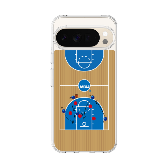 スリムプロテクションケース［ NCAA - バスケットボールコート - brown ］