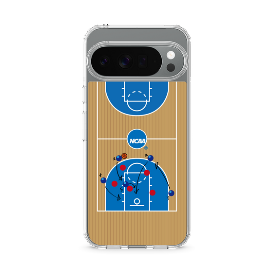 スリムプロテクションケース［ NCAA - バスケットボールコート - brown ］