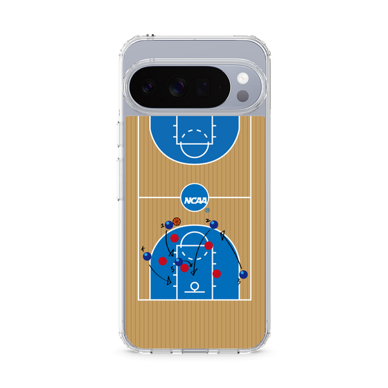 スリムプロテクションケース［ NCAA - バスケットボールコート - brown ］