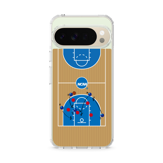 スリムプロテクションケース［ NCAA - バスケットボールコート - brown ］