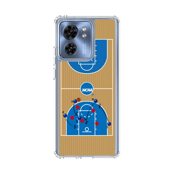 スリムプロテクションケース［ NCAA - バスケットボールコート - brown ］
