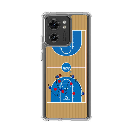スリムプロテクションケース［ NCAA - バスケットボールコート - brown ］