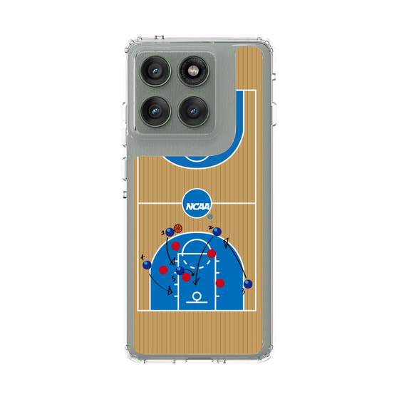 スリムプロテクションケース［ NCAA - バスケットボールコート - brown ］