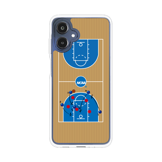 スリムプロテクションケース［ NCAA - バスケットボールコート - brown ］
