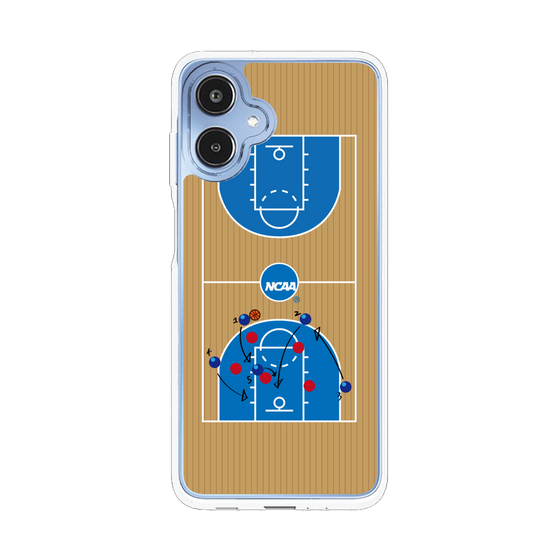 スリムプロテクションケース［ NCAA - バスケットボールコート - brown ］