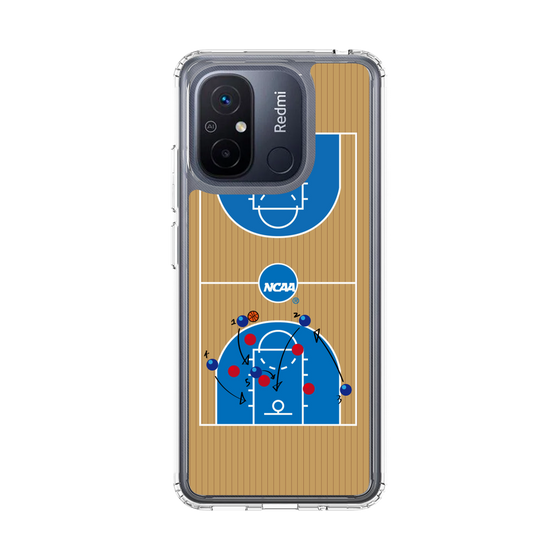 スリムプロテクションケース［ NCAA - バスケットボールコート - brown ］