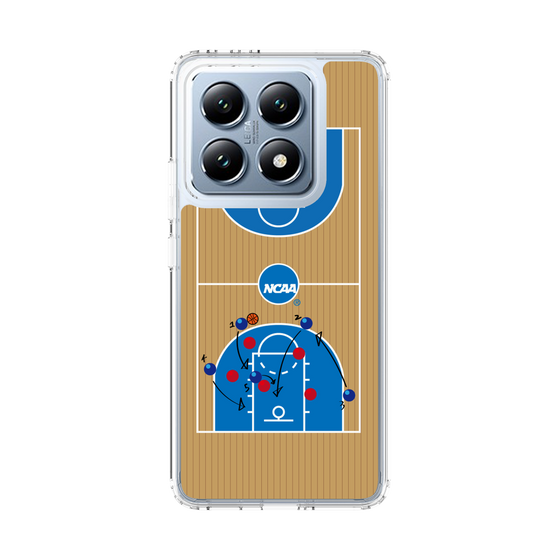 スリムプロテクションケース［ NCAA - バスケットボールコート - brown ］