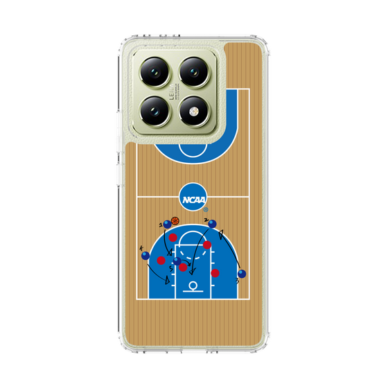 スリムプロテクションケース［ NCAA - バスケットボールコート - brown ］