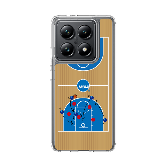 スリムプロテクションケース［ NCAA - バスケットボールコート - brown ］