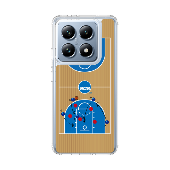 スリムプロテクションケース［ NCAA - バスケットボールコート - brown ］