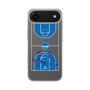 スリムプロテクションケース［ NCAA - バスケットボールコート - clear ］