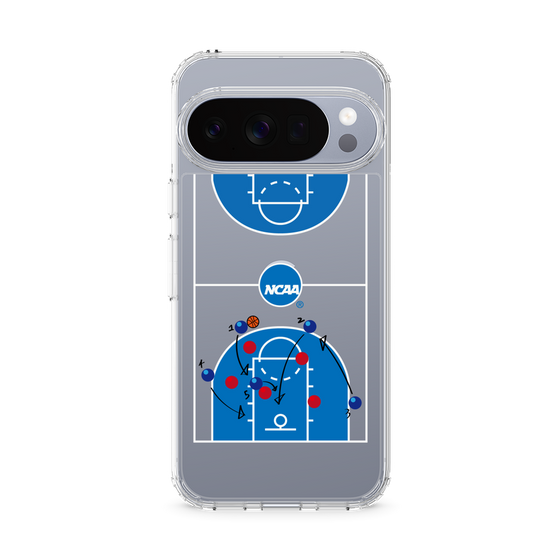 スリムプロテクションケース［ NCAA - バスケットボールコート - clear ］