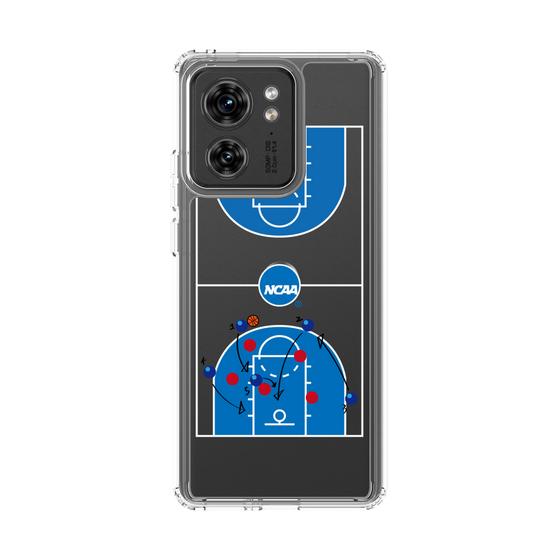 スリムプロテクションケース［ NCAA - バスケットボールコート - clear ］