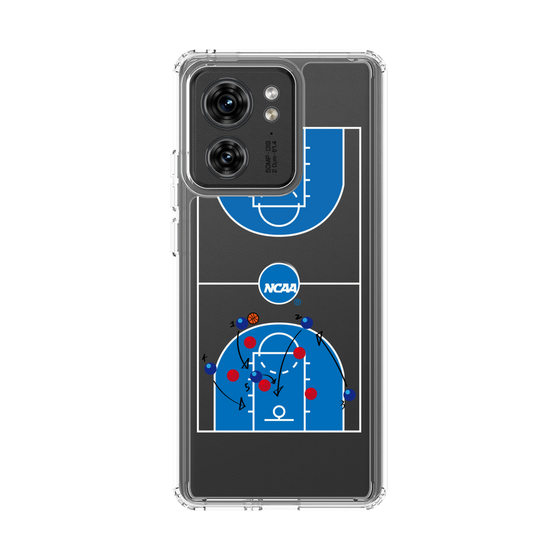 スリムプロテクションケース［ NCAA - バスケットボールコート - clear ］