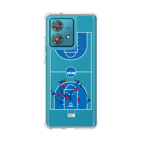 スリムプロテクションケース［ NCAA - バスケットボールコート - clear ］