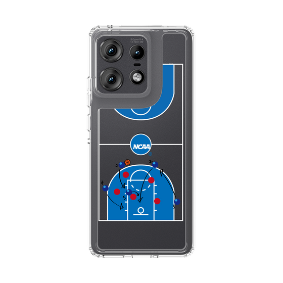 スリムプロテクションケース［ NCAA - バスケットボールコート - clear ］