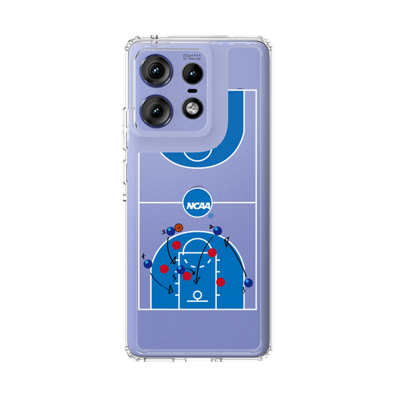 スリムプロテクションケース［ NCAA - バスケットボールコート - clear ］