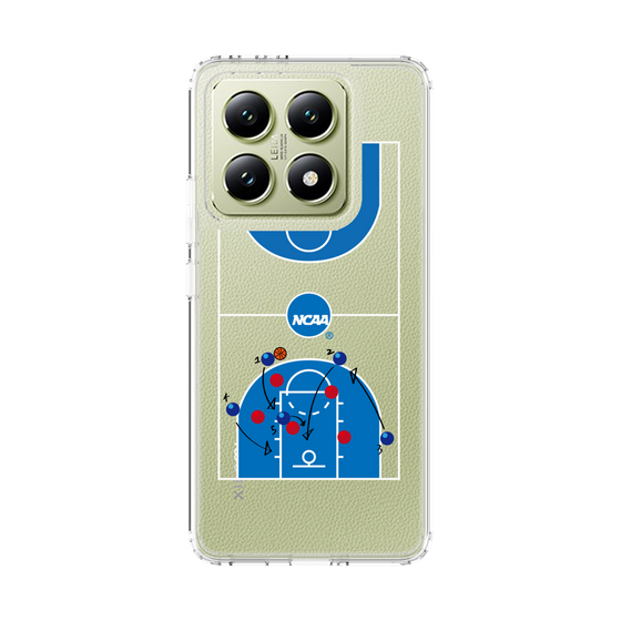スリムプロテクションケース［ NCAA - バスケットボールコート - clear ］