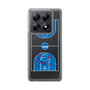 スリムプロテクションケース［ NCAA - バスケットボールコート - clear ］