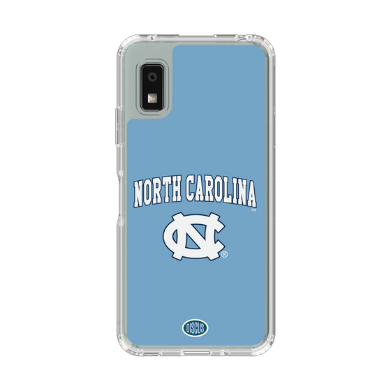 スリムプロテクションケース［ ノースカロライナ大学 - ロゴ - light blue ］