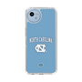スリムプロテクションケース［ ノースカロライナ大学 - ロゴ - light blue ］
