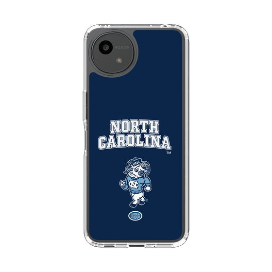 スリムプロテクションケース［ ノースカロライナ大学 - 雄羊 - Navy ］