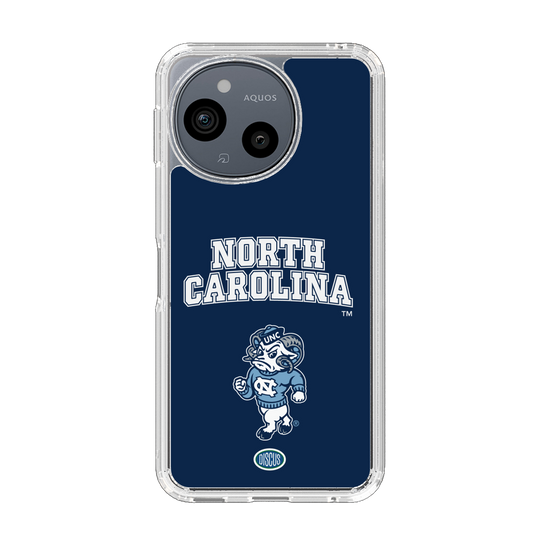 スリムプロテクションケース［ ノースカロライナ大学 - 雄羊 - Navy ］