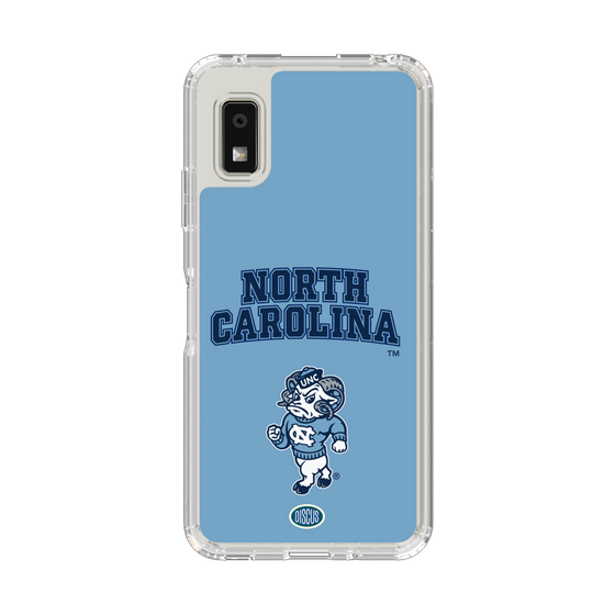 スリムプロテクションケース［ ノースカロライナ大学 - 雄羊 - light blue ］