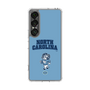 スリムプロテクションケース［ ノースカロライナ大学 - 雄羊 - light blue ］