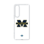 スリムプロテクションケース［ ミシガン大学 - ロゴ - Clear ］