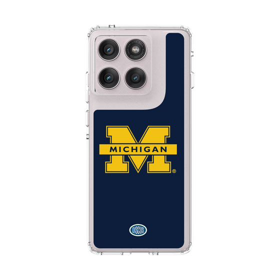 スリムプロテクションケース［ ミシガン大学 - ロゴ - Navy ］