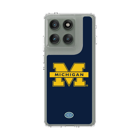 スリムプロテクションケース［ ミシガン大学 - ロゴ - Navy ］