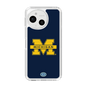 スリムプロテクションケース［ ミシガン大学 - ロゴ - Navy ］