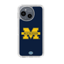 スリムプロテクションケース［ ミシガン大学 - ロゴ - Navy ］