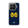 スリムプロテクションケース［ ミシガン大学 - ロゴ - Navy ］