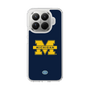 スリムプロテクションケース［ ミシガン大学 - ロゴ - Navy ］