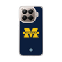 スリムプロテクションケース［ ミシガン大学 - ロゴ - Navy ］